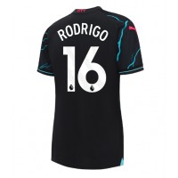Manchester City Rodri Hernandez #16 Tredje Tröja Kvinnor 2023-24 Korta ärmar